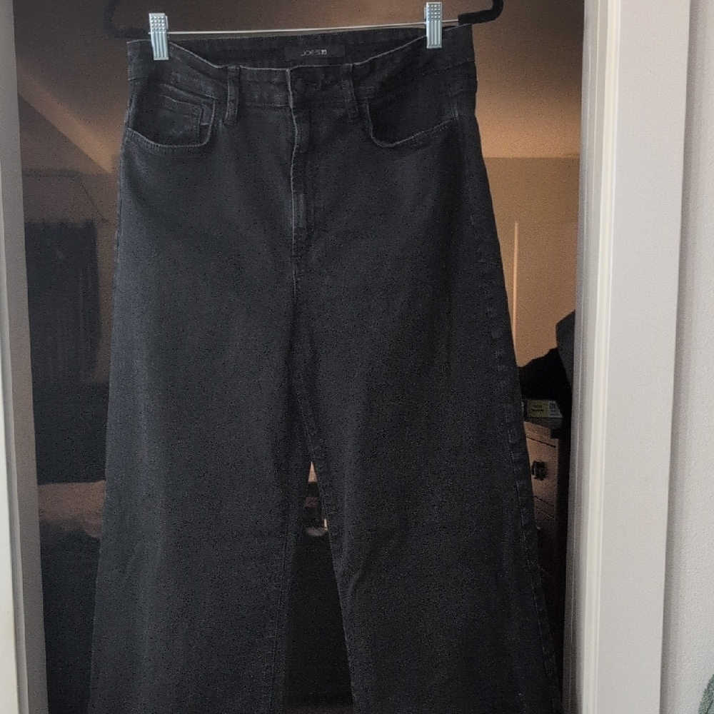 Joe's Jeans Black Flare & Wide Leg Jeans